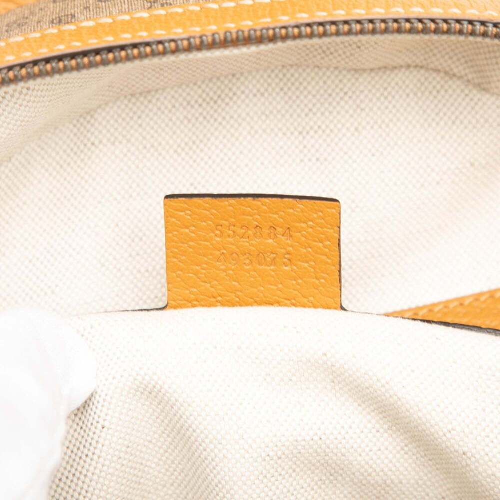 Gucci x Disney GG Supreme Mickey Mouse Backpack 552884 in Brown Multicolor Le... - Picture 6 of 7